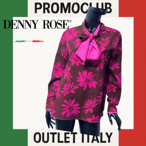 Блуза Denny Rose Jean, размер S, 94% полиестер, 6% еластан, Италия